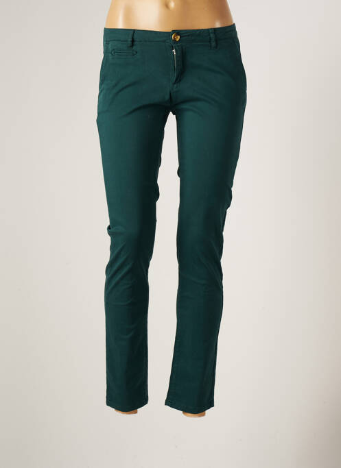 Pantalon slim verde LAB DIP PARIS femeie