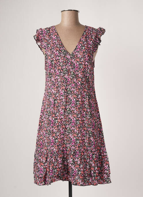 Rochie midi roz VERO MODA femeie