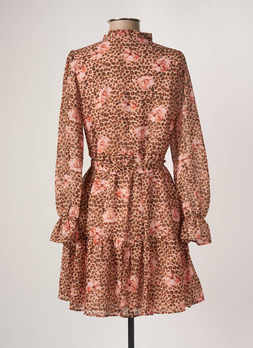 Rochie scurtă maro VERO MODA femeie