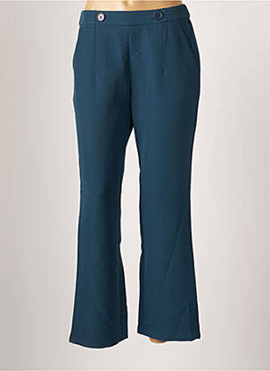 Pantalon evazat albastru COMPAÑIA FANTASTICA femeie