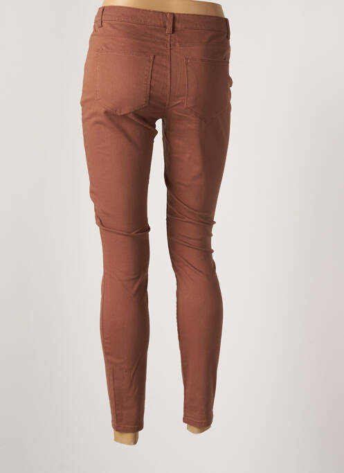 Pantalon slim maro VERO MODA femeie