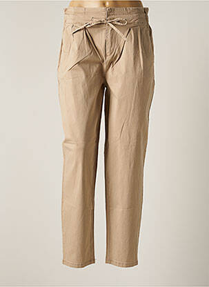 Pantalon chino bej VERO MODA femeie