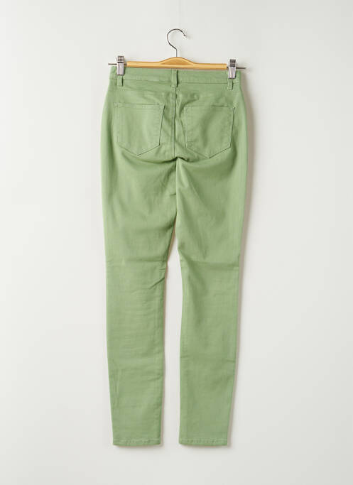 Pantalon slim verde VERO MODA femeie