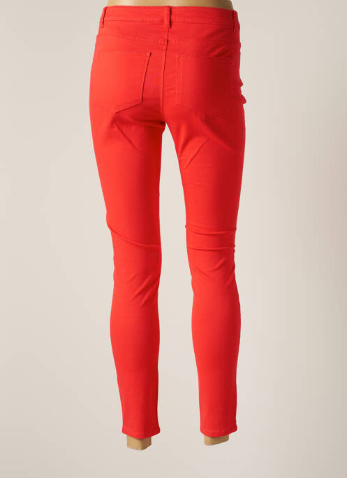Pantalon slim roșu VERO MODA femeie