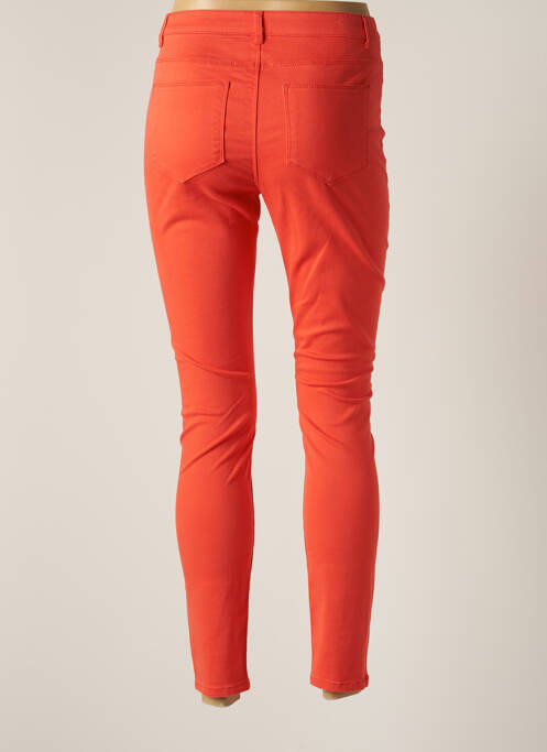 Pantalon slim portocaliu VERO MODA femeie
