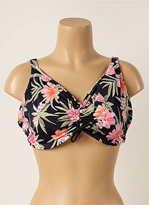 Sutien de costum de baie sutien cupe întregi cu decolteu înalt sutien cupe întregi cu decolteu înalt negru FANTASIE femme