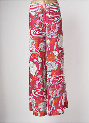 Pantalon larg negru LESLIE femeie