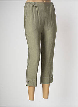 Pantalon trei sferturi verde GEVANA femeie