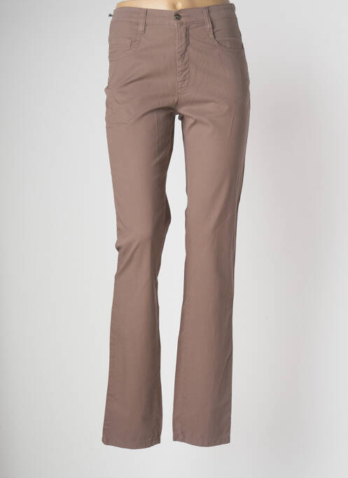 Pantalon slim maro WALTRON femeie