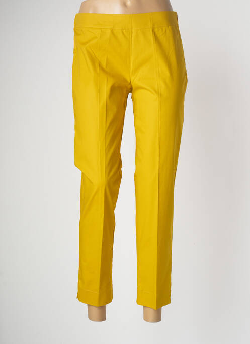 Pantalon 7/8 galben MARIA BELLENTANI femeie
