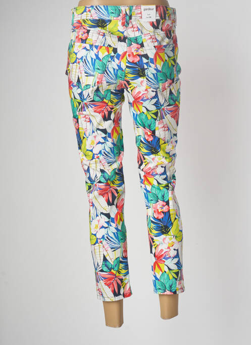 Pantalon 7/8 elasticitate mărime normală alb GARDEUR femme