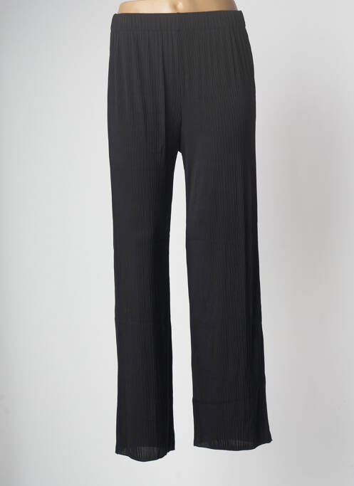 Pantalon larg negru GRACE & MILA femeie