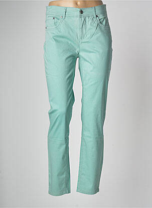 Pantalon slim albastru JENSEN femeie