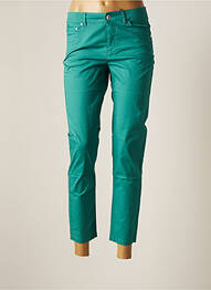 Pantalon 7/8 elasticitate mărime normală verde JENSEN femme
