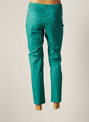 Pantalon 7/8 elasticitate mărime normală verde JENSEN femeie