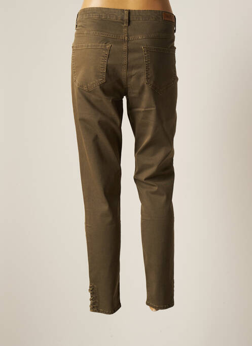Pantalon slim verde IMITZ femeie