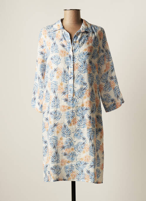 Rochie midi albastru SIGNE NATURE femeie