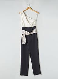 Salopetă-pantalon țesătură crep fără mâneci negru KOCCA femeie