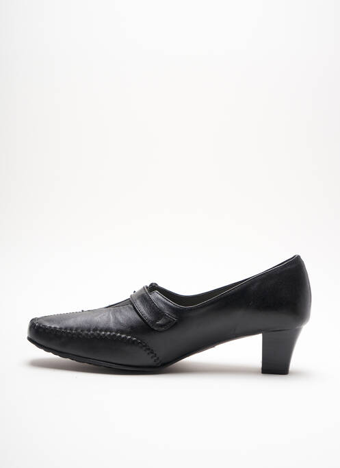 Mocasini negru PERLE DE CHARME femeie