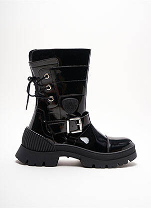 Botine/ghete material neted toc de 4 la 6 cm negru PHILIPPE MORVAN femeie