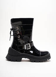 Botine/ghete material neted toc de 4 la 6 cm negru PHILIPPE MORVAN femme
