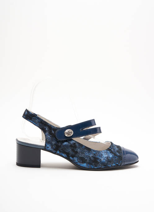 Sandale/Pantofi decupați albastru J.METAYER femeie