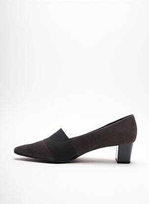 Pantofi cu toc toc pătrat toc de 4 la 6 cm gri PETER KAISER femeie