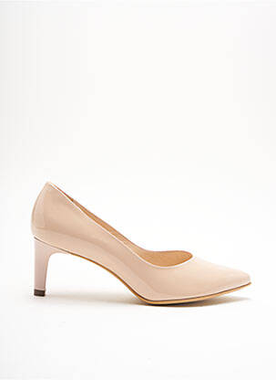 Pantofi cu toc material neted toc de 4 la 6 cm bej PETER KAISER femeie