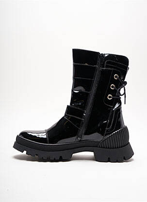 Botine/ghete material neted toc de 4 la 6 cm negru PHILIPPE MORVAN femeie