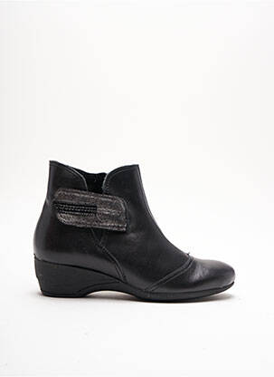 Botine/ghete toc mic toc plat până la 3 cm negru PEDI GIRL femeie