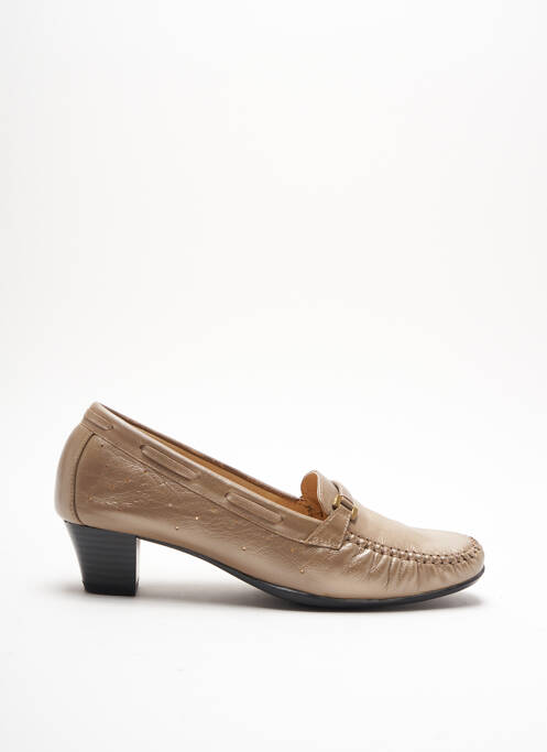 Mocasini bej PERLE DE CHARME femeie