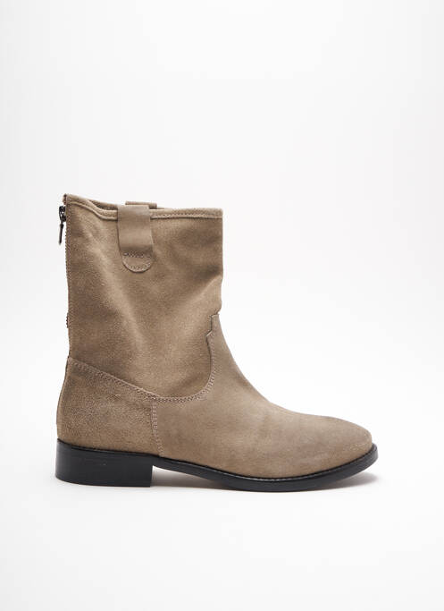 Botine/Ghete bej STEPHANE GONTARD femeie