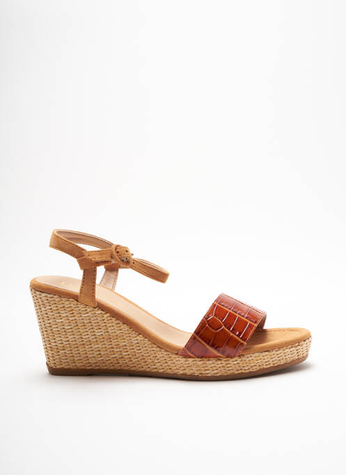 Sandale/Pantofi decupați maro UNISA femeie