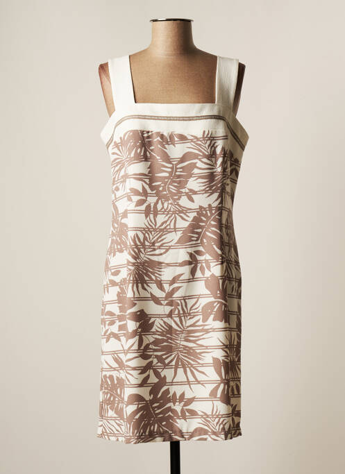 Rochie midi gri CHRISTINE LAURE femeie