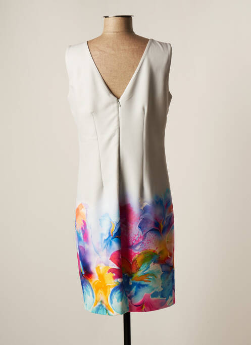 Rochie midi gri FRANCE RIVOIRE femeie