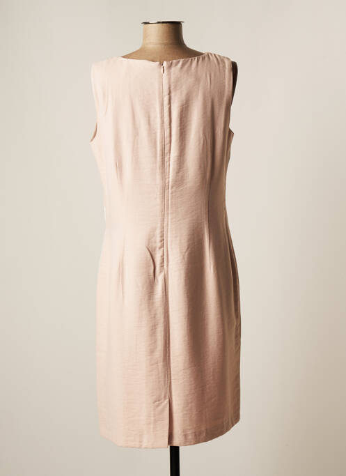 Rochie midi roz CHRISTINE LAURE femeie