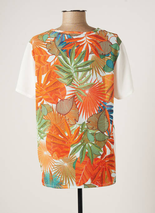 Top portocaliu CHRISTINE LAURE femeie