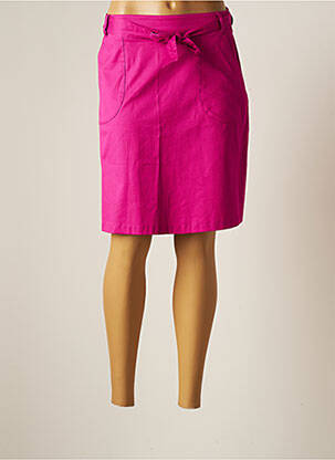 Fustă scurtă roz LILI & CAROLINE femeie
