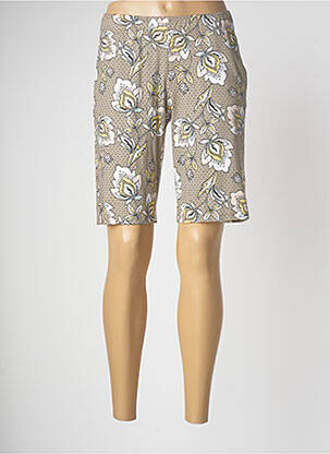 Pijamale scurte bej CALIDA femeie