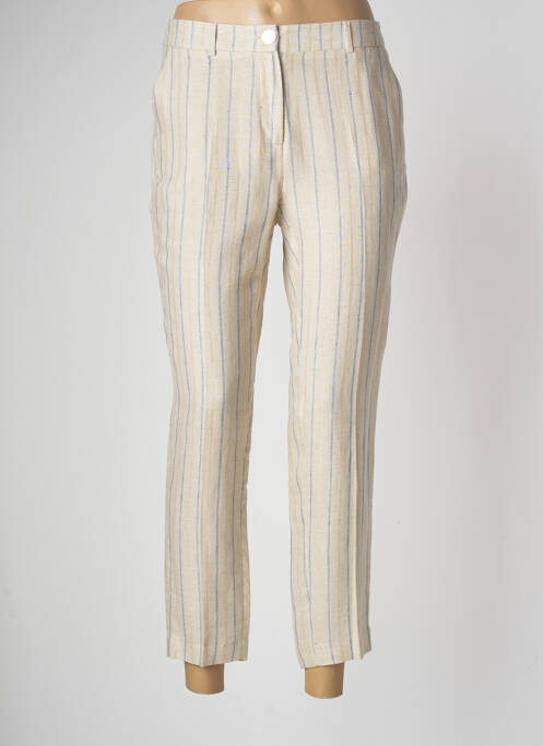 Pantalon chino bej JULIE GUERLANDE femeie