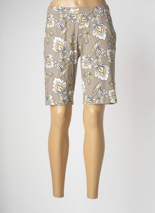 Pijamale scurte bej CALIDA femeie