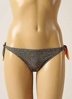 Chiloți de baie imprimeu fantezie bikini verde PRIMADONNA femeie