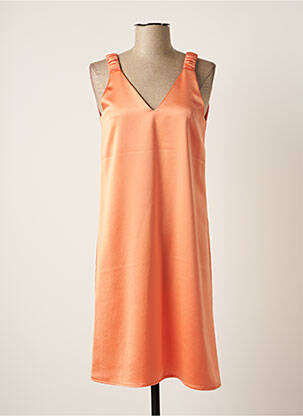 Rochie midi portocaliu TOUPY femeie