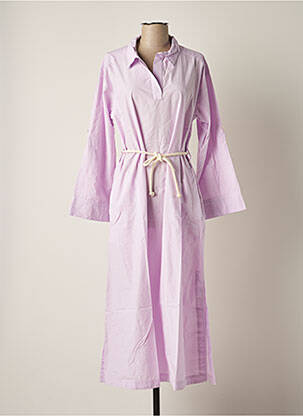 Rochie lungă violet CHLOÉ STORA femeie