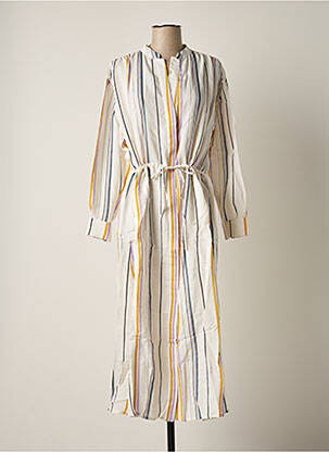 Rochie lungă alb CHLOÉ STORA femeie