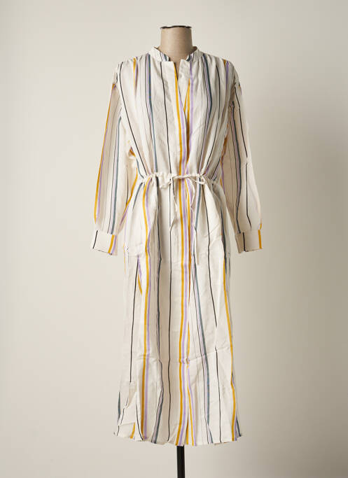 Rochie lungă alb CHLOÉ STORA femeie