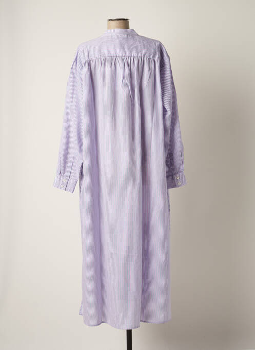 Rochie lungă violet CHLOÉ STORA femeie