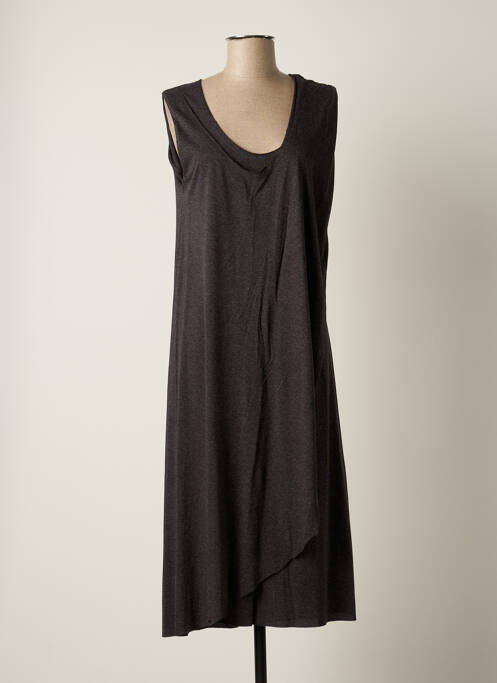 Rochie midi gri RABENS SALONER femeie