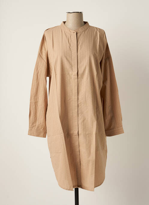 Rochie midi bej GAI+LISVA femeie