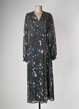 Rochie lungă verde JANE WOOD femeie